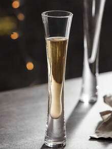 1 件细腰玻璃杯，透明欧式创意香槟杯，奢华高脚果汁饮料杯，精酿啤酒杯，适合家庭聚会、毕业典礼、订婚、婚礼、派对、节日香槟/葡萄酒杯 - 彩色 - 查看 6