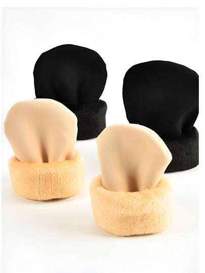 2 Paar thermisch gefütterte Schneesocken, warme dicke Socken bis zur Mitte des Knöchels, lange Röhrensocken für Frauen im Winter