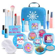 Kids Pretend Makeup Set (, Not For Real Use) Roleplay Vanity Cosmetic Bag Makeup Kit Princess Makeup Handbag Gift Box Set, Birthday, Holiday, Christmas, New Year Gift - Shape - View 10