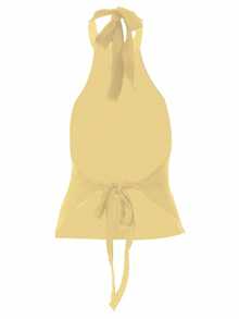 Damen Unifarbige Gerafftes Neckholder Rückenfreie Sexy Bluse