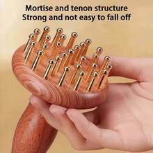 SilvaLex Wooden Massage Tool, Full Body Massager, Hand Massager, Leg Massager, Shoulder Massager, Shoulder & Neck Massage Tool, Face Massager, Back Massager, Waist Massager, Suitable For Home Use, Can Be Given As Holiday Gifts To Family, Friends, Classmates, And Parents - Brown - View 8