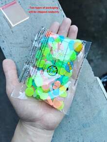 100/500 piedras que brillan en la oscuridad, accesorios de decoración para paisajismo en miniatura, acuario, patio, jardín, decoración DIY (talla grande brillantes cuando se exponen a la luz solar o artificial)