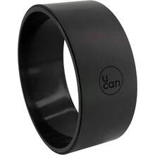 u2013 Rueda para Yoga Aro con Cubierta de Poliuretano Yoga Wheel para Estiramientos, Flexibilidad y Posturas Avanzadas para Espalda, Pecho, Cadera y Core Mejora el Equilibrio y la Movilidad - Negro + INDIVIDUAL - Ver 6