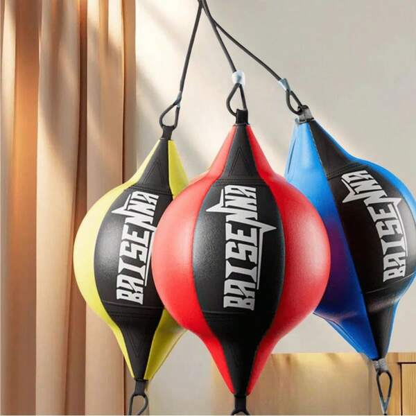 1 pieza Pelota de velocidad de boxeo para adultos, pelota de reacción para entrenamiento de boxeo, saco de boxeo colgante, adecuado para gimnasio en casa, relajación, regalos de Halloween y Navidad, mejor regalo para el novio