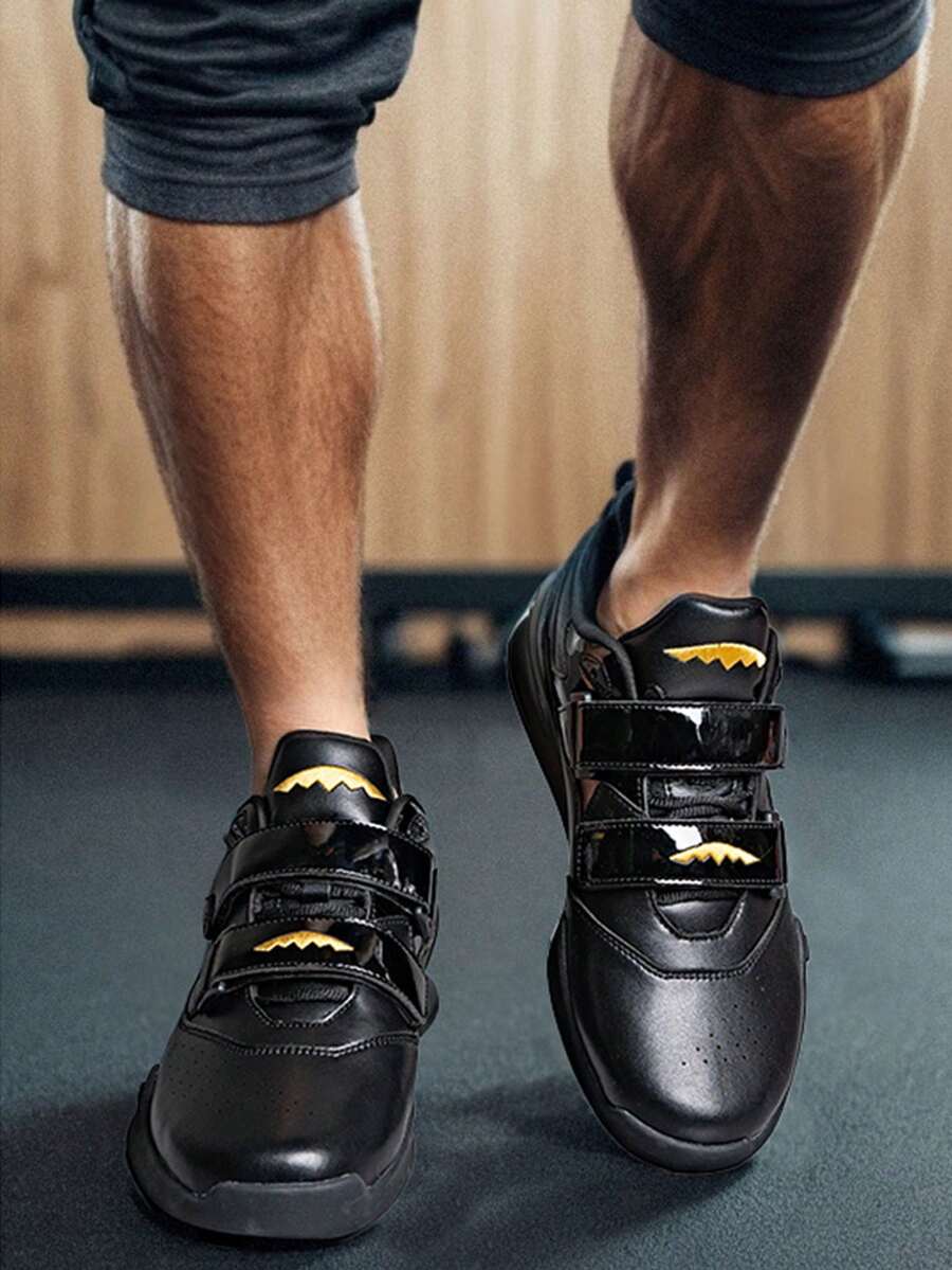 High Rebound Power Weightlifting Shoes, Professional Deadlift & Squat Shoes, Gym Workout Shoes With Balance, Anti-Slip, Durable Sole