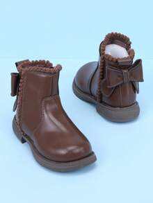 女童靴，秋冬季时尚短款公主靴