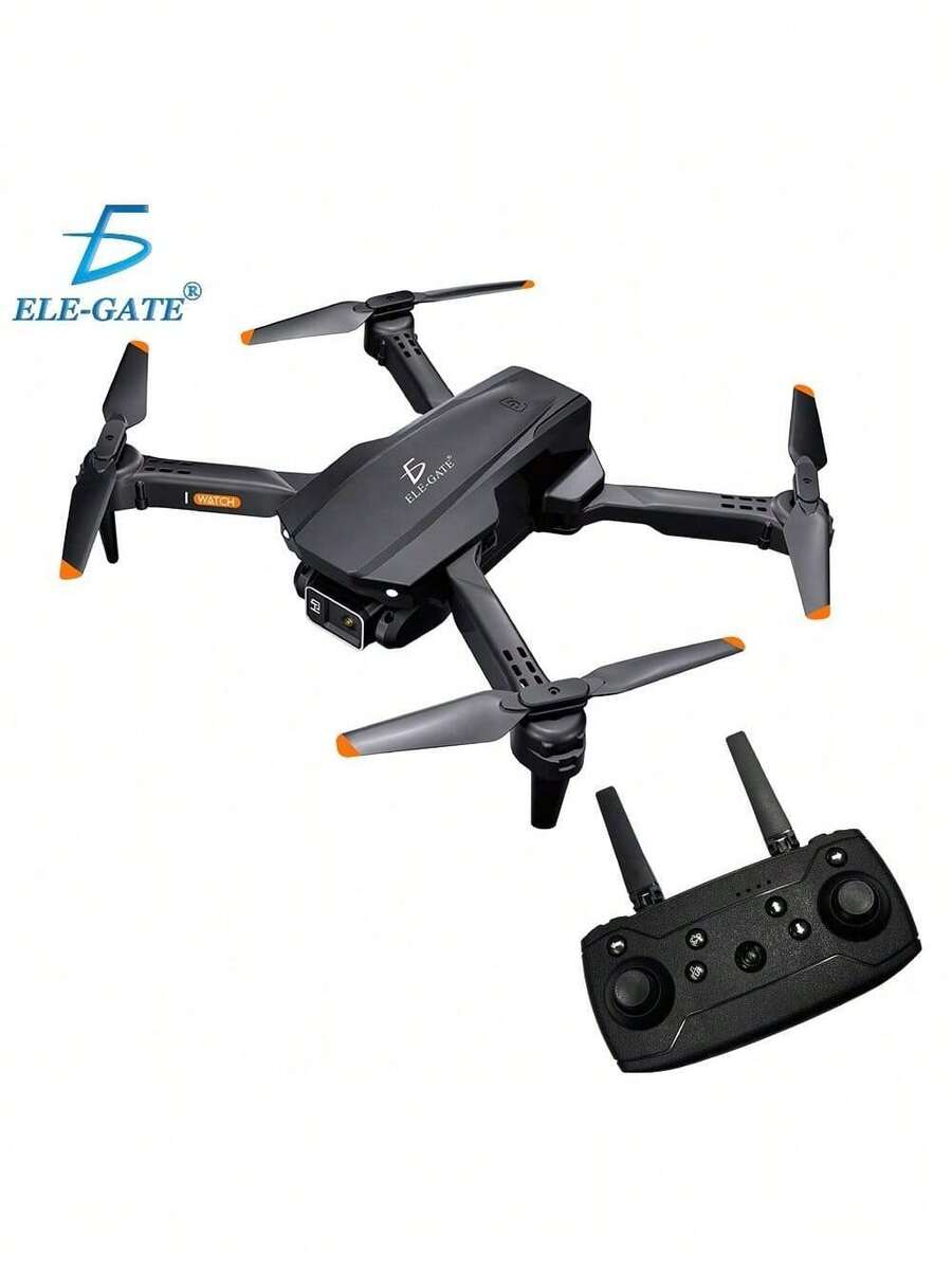 ELE-GATE Mini Dron con Camara 1080 con Control Remoto de 100M - Negro - Ver 1