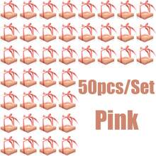 10/50 صناديق هدايا شفافة، حاويات فردية بحجم 3.5 بوصة مع بطانة وشريط لشموع معطرة وتغليف الأعمال الفنية - متعدد الألوان - مشاهدة 8