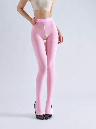 1 st. tjocka grenlösa strumpbyxor för kvinnor, ogenomskinliga tights, mysiga