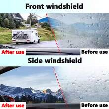 JB-XPCS Anti-Fog Spray For Car Windows And Mirrors, Unique Formulation For Long-Lasting Protection, Used In Car Windshields, Rearview Mirrors, Improves Driving Visibility - Black - View 6