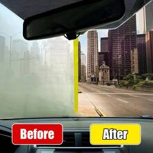 JB-XPCS Anti-Fog Spray For Car Windows And Mirrors, Unique Formulation For Long-Lasting Protection, Used In Car Windshields, Rearview Mirrors, Improves Driving Visibility - Black - View 5