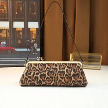 New Arrival High-End Spherical Metal Clip Baguette Bag, Women Large Capacity Shoulder Bag, Evening Bag With Chain Strap - 彩色 - 查看 14