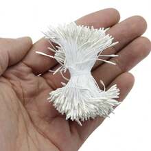 1mm 360pcs Handmade DIY Flower Craft Materials, Flower Center Accessories, Pearlescent Flower Bud, Fondant Flower Stamen, Mesh Flower