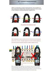 一套万用表测试套件，包括测试笔、ST181 4000字带蜂鸣器的万用表，可测量电流、电压、温度、电容、电阻、二极管和占空比 - 彩色 - 查看 7