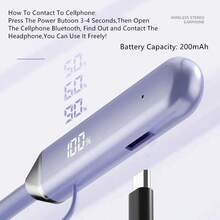 1 件时尚颈带设计按钮控制柔软舒适硅胶柔性颈带 HiFi 立体声无线耳机，时尚无线音乐耳机