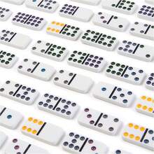 Games, Domino Doble Nueve Cardinal Classics en Caja metálica, Juego clásico para niños y Adultos a Partir de 8 años - 1 - Ver 7