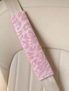 قطعة واحدة/قطعتان واقي كتف حزام أمان السيارة بطبعة نمر، واقي حزام أمان السيارة الجديد، اكسسوارات داخلية للسيارة