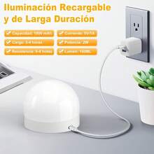 Lámpara de Pared Inalámbrica 2 Pack, KUAEAY Aplique de Pared Recargables con 2 Bombillas Magnéticas de 2000mAh, Control remoto, 12 RGB colores Regulables, Luz para Dormitorio, Sala de Estar, Pasillo - Nergo - Ver 11