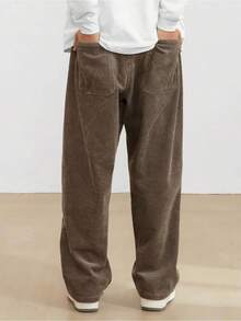 Men Pants - بني - مشاهدة 2