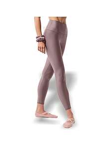 Alo Yoga Alo Airlift 7/8 High-Waist Women Leggings Sweat Absorption Breathable Warmth Versatile Solid Good Elasticity Easy To Wash Quick Dry Sports Outdoor Running Yoga Daily School Mushroom W5766r-MUSHROOM - Light Brownish Pink - View 5
