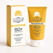 Crema Facial Solar UV100 SPF50 de 60 ml - Protecció Diaria UV/UVB, Resistente al Agua, Hecha en México - Fotosun Fluid Protect - Ver 7