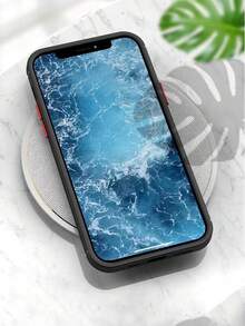 Phone Case For IPhone 11 12 13 14 15 16 Pro Max 14 Plus 15 Plus 16 Plus Complete Package Transparent Black Matte With McDonald's Pattern Funny Phone Case - 黑色 - 查看 9