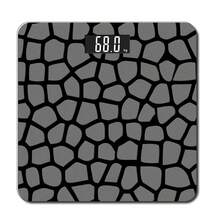 Wellpro Báscula Digital de Vidrio con Superficie Antideslizante - Transparente - Ver 2