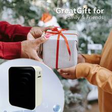 Marklife M1标签制造机,热敏打印机,便携式手持蓝牙微型标签打印机,具备便携式无线连接功能,内置多种模板,方便手机使用,操作简便,适用于办公室、家庭和企业用途,可通过USB充电。是情人节的完美礼物。 - 彩色 - 查看 8