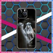 Étui de téléphone Terre Arbre Ombre E-Elden Ringe en acrylique doux compatible avec iPhone 17 Air, 16 E, 15, 14, 13, 12, 11 Plus, Mini, Pro, Max. Étui compatible avec iPhone 17 Pro Max, 17 Pro, 17, 16 Pro Max - Noir3 - Voir 9