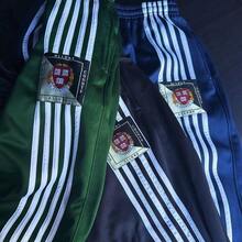 New Hot-Selling Sweatpants Street  White Strip Printing Comfortable Casual Men's Sweatpants - màu đen - Xem 2