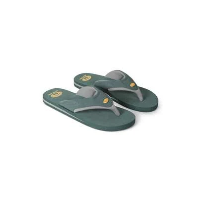Animal Mens Jekyl Flip Flops (Green) - 100% Mixed - (MW1036)