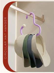 1/3 wieszaka na pierścionki z dopaminą, antypoślizgowe wiszące czapki, szaliki, uniwersalny organizer do przechowywania w domu, minimalistyczny design - Wielokolorowe - Zobacz 4