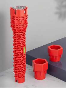 8-In-1 Multi-Functional Kitchen Faucet Wrench, Sink And Faucet Repair Tool Kit, Durable Engineering Plastic - Adjustable Wrench Set For Tight Space Installation And Repair Of Kitchen And Bathroom Plumbing