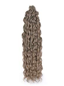 22 Zoll Afro Lockige Crochet Haarverlängerungen für Frauen Karneval Jessica Synthetische Zöpfe Haare, lange wellige lockige Crochet Zöpfe Haare, Ozeanwellen Crochet Haare Synthetische Halo Haare Lockige Crochet Haare für Frauen Tiefe Welle Crochet Haare für Zöpfe Haarverlängerungen Halloween, Weihnachten