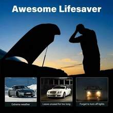 Portable Power Supply - Car Starting Battery Charger, With Flashlight, Compass And Emergency Power Supply, Suitable For Mobile Phones, Cars, Motorcycles, Yachts And Outdoor Activities - Design