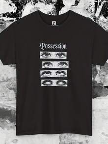 POSSESSION Horror, Cult Black Goth Graphic Tee T-Shirt - 款式29 - 查看 1