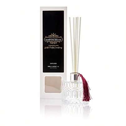 Silk Oil Of Morocco Hamptons Deluxe Cosmopolitan Wild Frosted Cranberry Diffuser