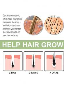 3.38 Oz Rosemary Sesame Hair Oil - Enriched With Coconut Oil And Moroccan Argan Oil. Cleanses Scalp - Massages, Softens And Nourishes Hair - Subtle Coconut Scent - 2-In-1 Shampoo & Conditioner! - Multicolor - View 6