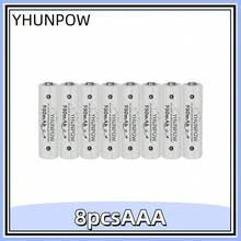 YHUNPOW - Rechargeable Ni-MH Batteries, 1.2V, AA 2500mAh/AAA 950mAh Options, Suitable For Remote Controls, Toy Cars, Game Controllers, And More - AAA - View 21