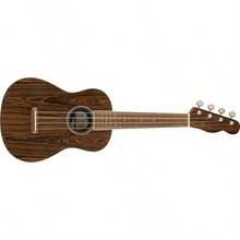 Soprano Ukulele, Walnut Fingerboard, Daphne Blue, Comes With Virtual Lessons - Bocote - View 12
