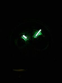 1pc New Men's Watch, Mechanical Style Hollow Dial Quartz Wristwatch, Best Gift For Halloween And Christmas - Black - View 7