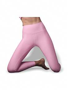 Alo Yoga Quần legging nữ cạp cao Alo Airlift 7/8 thấm hút mồ hôi thoáng khí ấm áp đa năng chắc chắn co giãn tốt dễ giặt nhanh khô thể thao ngoài trời chạy bộ yoga hàng ngày đi học màu hồng w5766r-hồng - hồng - Xem 6