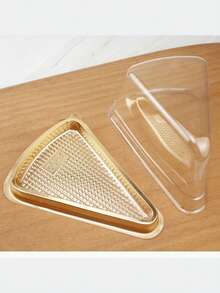 50 个/套带勺子的三角形蛋糕盒、6 英寸和 8 英寸透明分层蛋糕便携盒、慕斯切片蛋糕、提拉米苏、奶油泡芙、透明蛋糕切片容器、蛋糕盒、带盖的塑料芝士蛋糕容器、生日派对礼品、婚礼派对礼品、烘焙工具、餐厅业务的厨房用具和切片蛋糕松饼包装（带纸盘），适用于派对、办公室、户外。 - 彩色 - 查看 13