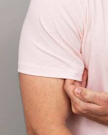 100% Cotton Men's Basic Short Sleeve T-Shirt - Baby Pink - View 2