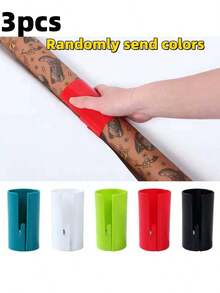 5/3 Pieces 卷式包装纸切纸器，滑动礼品包装纸切纸器，便携式圣诞包装纸切纸器，生日包装用卷式礼品包装纸切纸器，适用于节日包装、生日派对、家庭或商业场所，耐用材质，实用设计，光滑表面