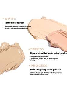 NOVO 三合一防水、防汗、控油遮瑕盘，遮盖黑眼圈、斑点、痘印、泪沟，不结块 - 02#韶錦 - 查看 11