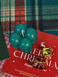 1 件迷你立方体香薰蜡烛，手工泡泡设计，可爱香薰蜡烛礼物 - 彩色 - 查看 10