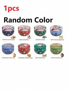 4pcs/8pcs Scented Candle Christmas Set, Smoke-Free, Elegant Romantic Candle, Suitable For Family, Church, Seasonal Celebrations, Also Very Suitable For Christmas Use, As A Gift To Relatives And Friends. Home Decor Christmas Decorations Room Decor, Christmas Gifts - Multicolor - View 11