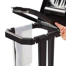 Collapsible Trash Bag Holder With Reinforced And Bonus Inner Storage Compartment, Portable Trash Can, Outdoor Waste Bin With 20 Bags Included Camping, RV, Picnic, And Home Use