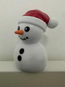 Jouet bonhomme de neige de Noël, cadeau de Noël, modèle de vacances, décoration de bureau